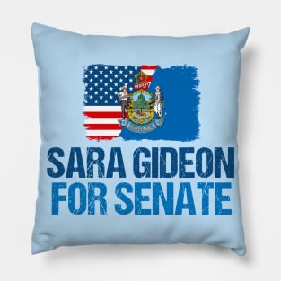 Sara Gideon for Senate Pillow