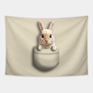 Pocket Bunny Tapestry