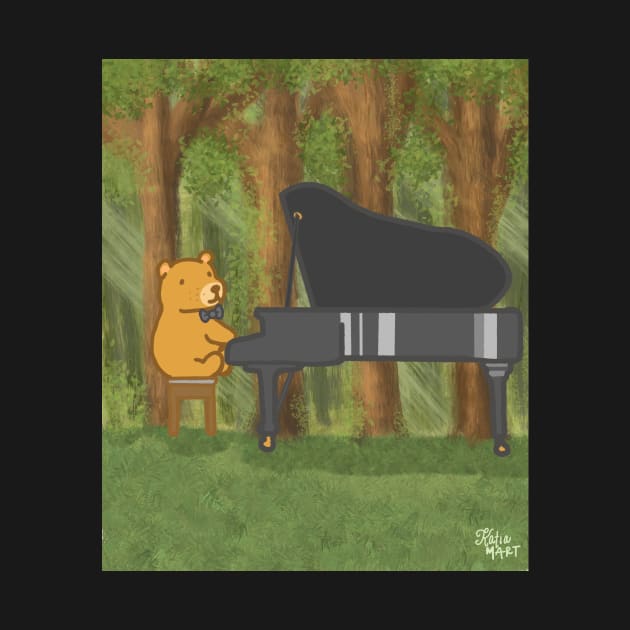 Maurice the Bear - Piano Concert Artist by KatiaMart