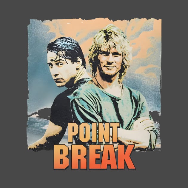 Point Break Movie Poster by InsideYourHeart