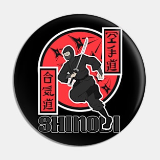 Shinobi Ninja Pin