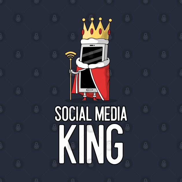 Social Media King by Creative Meows