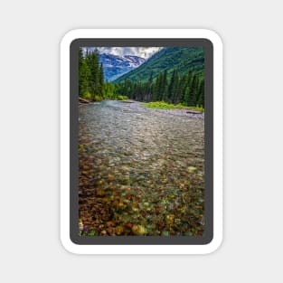 McDonald Creek Glacier National Park Magnet