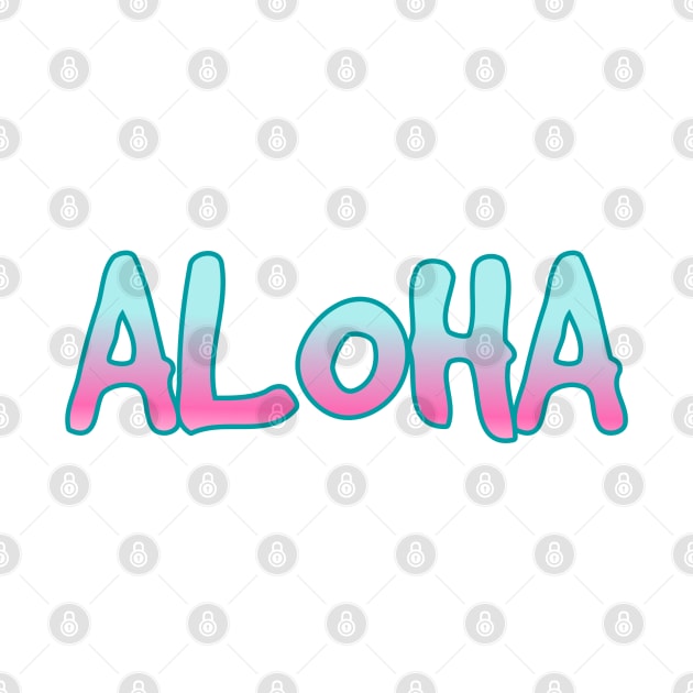 Aloha t-shirt designs by Coreoceanart