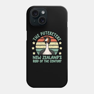 The Puteketeke Bird New Zealand's Bird of the Century Phone Case