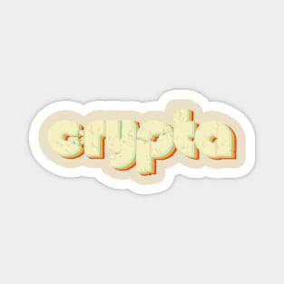 vintage color crypta Magnet