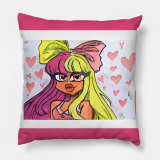 LEMONADE GIRL Pillow