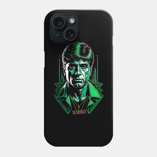 Scarface Tony Phone Case by DeathAnarchy