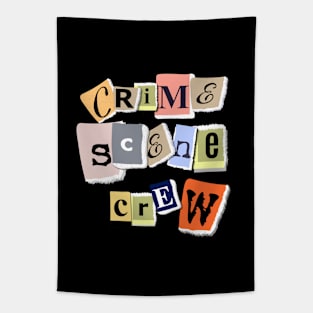 True Crime - Crime Scene Crew Tapestry