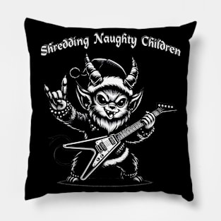 Cute and Metalhead Krampus Pillow