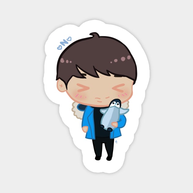 Penguin Hakyeon | VIXX Magnet by ichigobunny