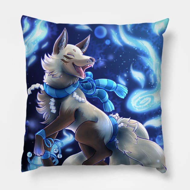 Mystical Dance Pillow by KitsuGuardian