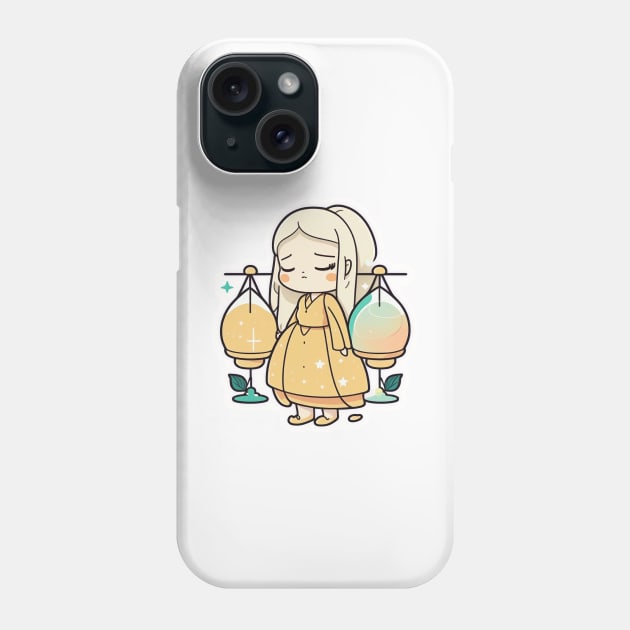 Libra Phone Case by Clippy Art