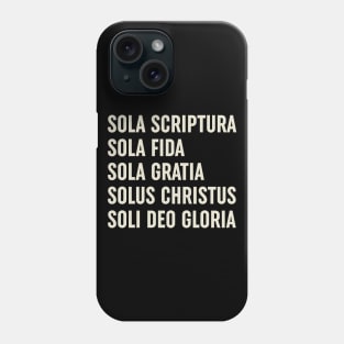 5 Solas Phone Case