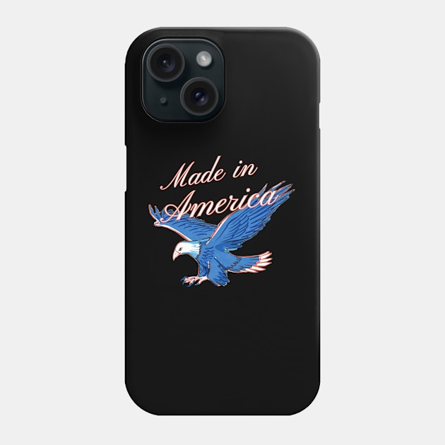 MADE IN AMERICA Phone Case by Faith & Freedom Apparel 