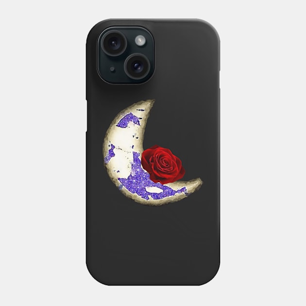 The moon and the rose Phone Case by Dillyzip1202