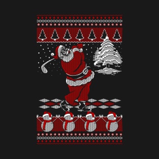 Golf Ugly Christmas T-Shirt