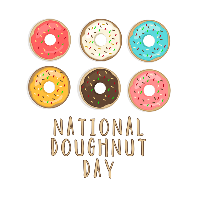 national doughnut day by BeDesignerWorld