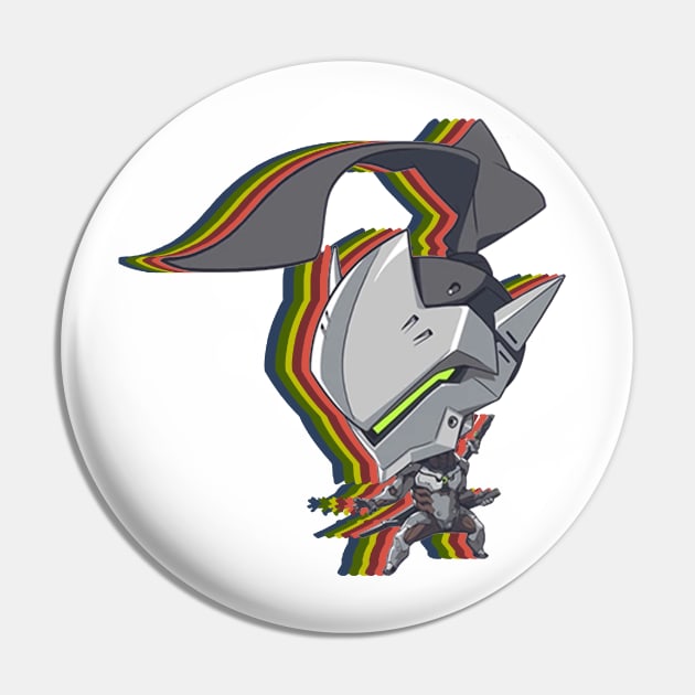 Genji Cute Pin by kidegg1