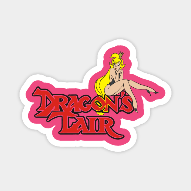 Dragon's Lair Daphne Magnet by RoswellWitness