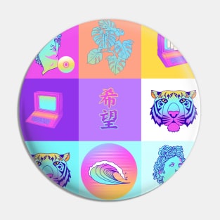 Vaporwave Starter Pack Pin