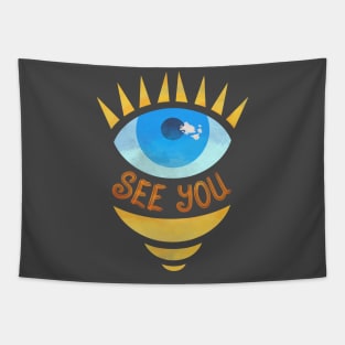 Eye See You Tapestry