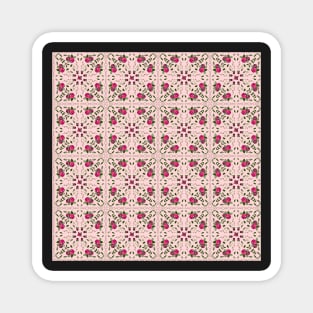 Roses floral artwork Magnet