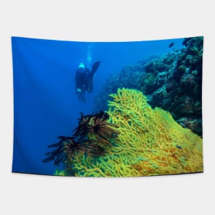 Sea Fan Coral Tapestry