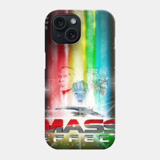 MASS EFFECT The Motion Picture Poster (Bob Peak Style) Phone Case