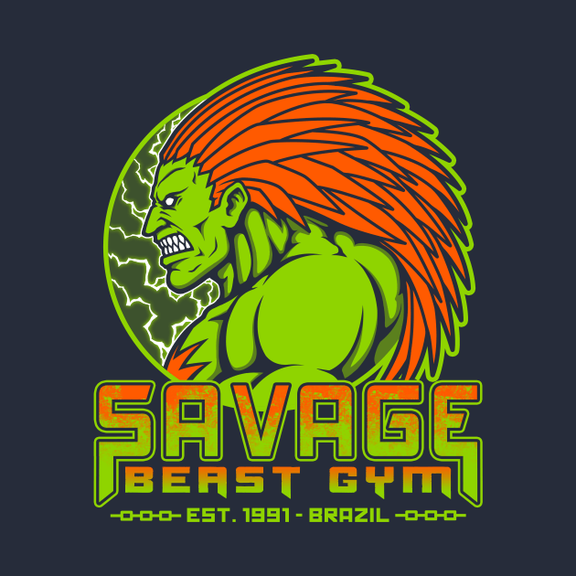 Savage Beast Gym by pigboom