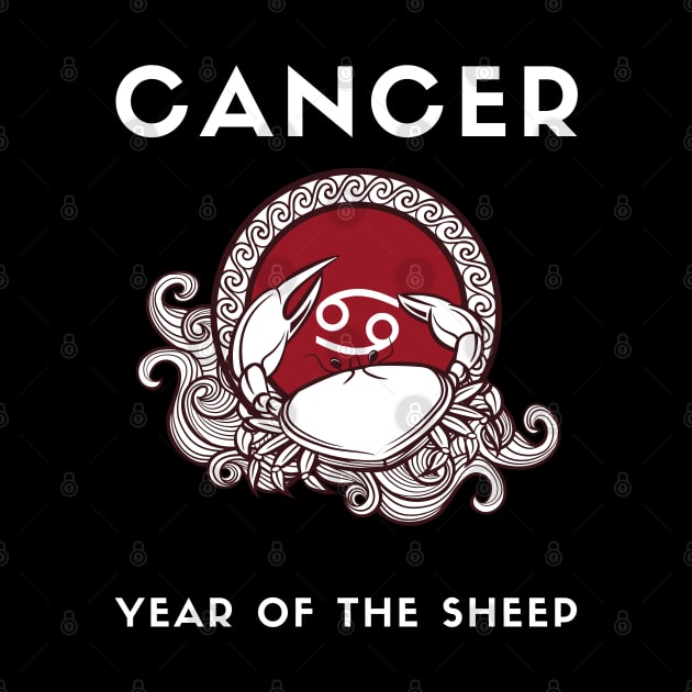 CANCER / Year of the SHEEP by KadyMageInk