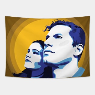 Jake and Amy Tapestry