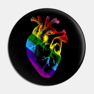 Pride Heart Pin