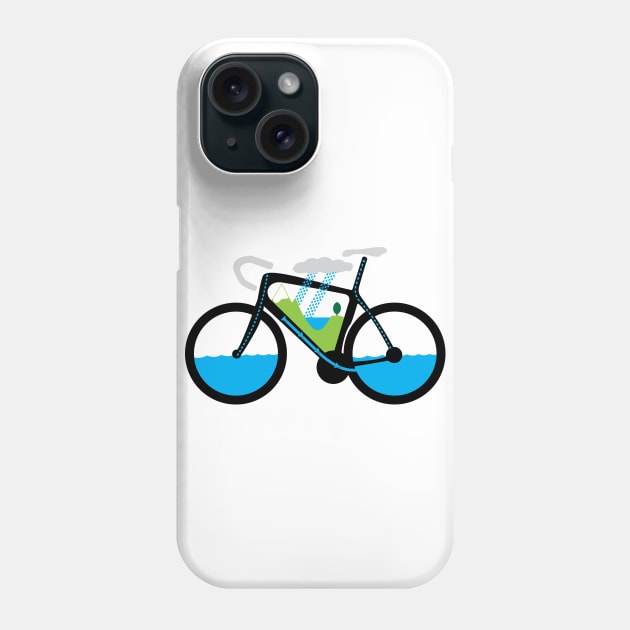 The Water Cycle Phone Case by 5eth