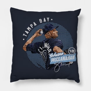 Shane McClanahan Tampa Bay Dots Pillow