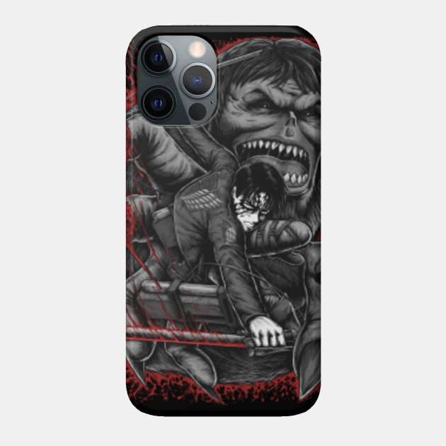 Levi vs Beast titan - Levi Ackerman - Phone Case