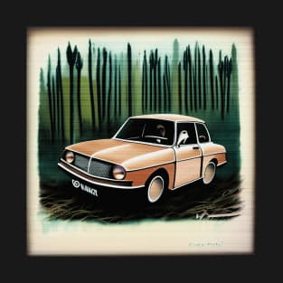 a car in the forrest T-Shirt