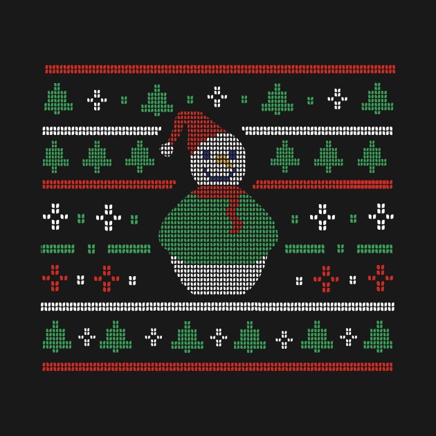 Snowman Ugly Christmas by mikevdv2001