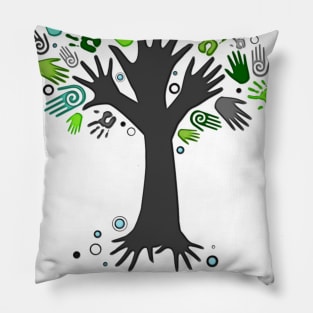 Earth day Pillow