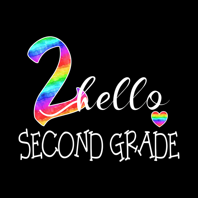 Hello Second Grade Cute 1st Day Of School Back To School by Kimmicsts