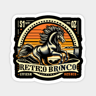 Retro Bronco Magnet