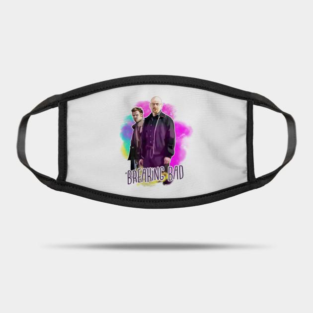 Jesse Pinkman Walter White Colorful Smoke T Shirt Breaking Bad