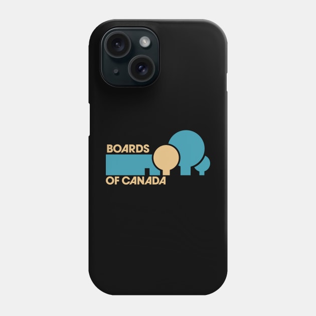 Boards Of Canada Retro Phone Case by Kinanti art