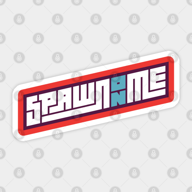 SOM 2.0 BANNER (BLUE ON) - Spawn On Me Podcast - Sticker