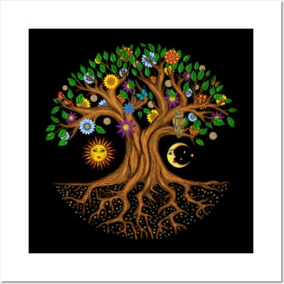 Tree of Life - Infinity Postcard for Sale by k9printart