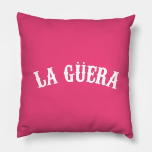 La guera - blondie - White design Pillow