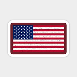 American USA Flag Stickers Magnet