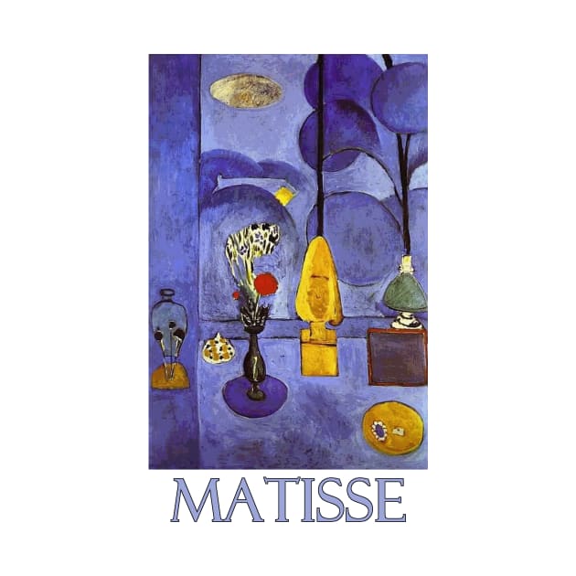 Blue Window by Henri Matisse by Naves