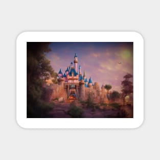 dlp fantasy castle Magnet