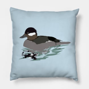 Bufflehead (Female) Pillow